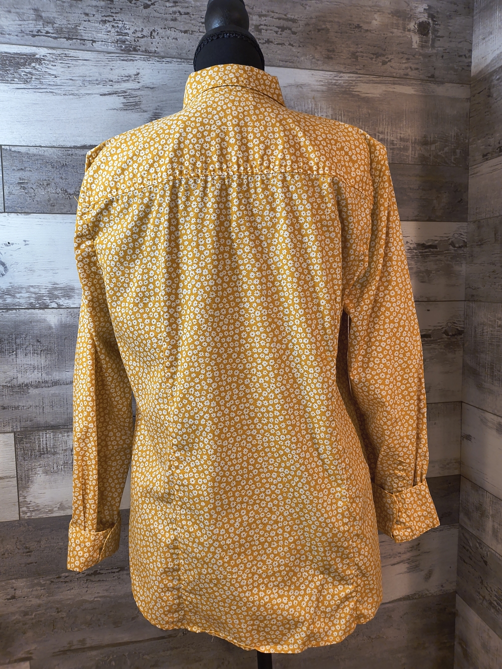 J. Crew Cotton-Blend Poplin Shirt in Signature Fit, in Bronzed Ochre Ivory - Picture 3 of 4